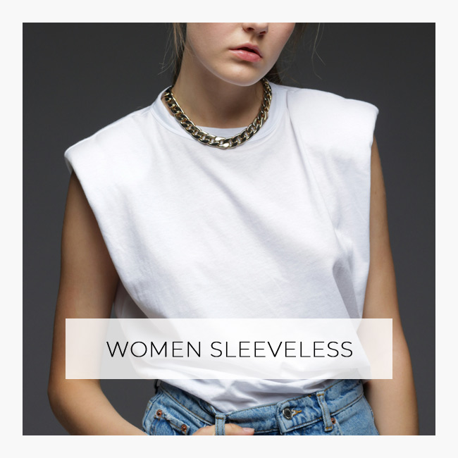 women sleeveless manufacturer